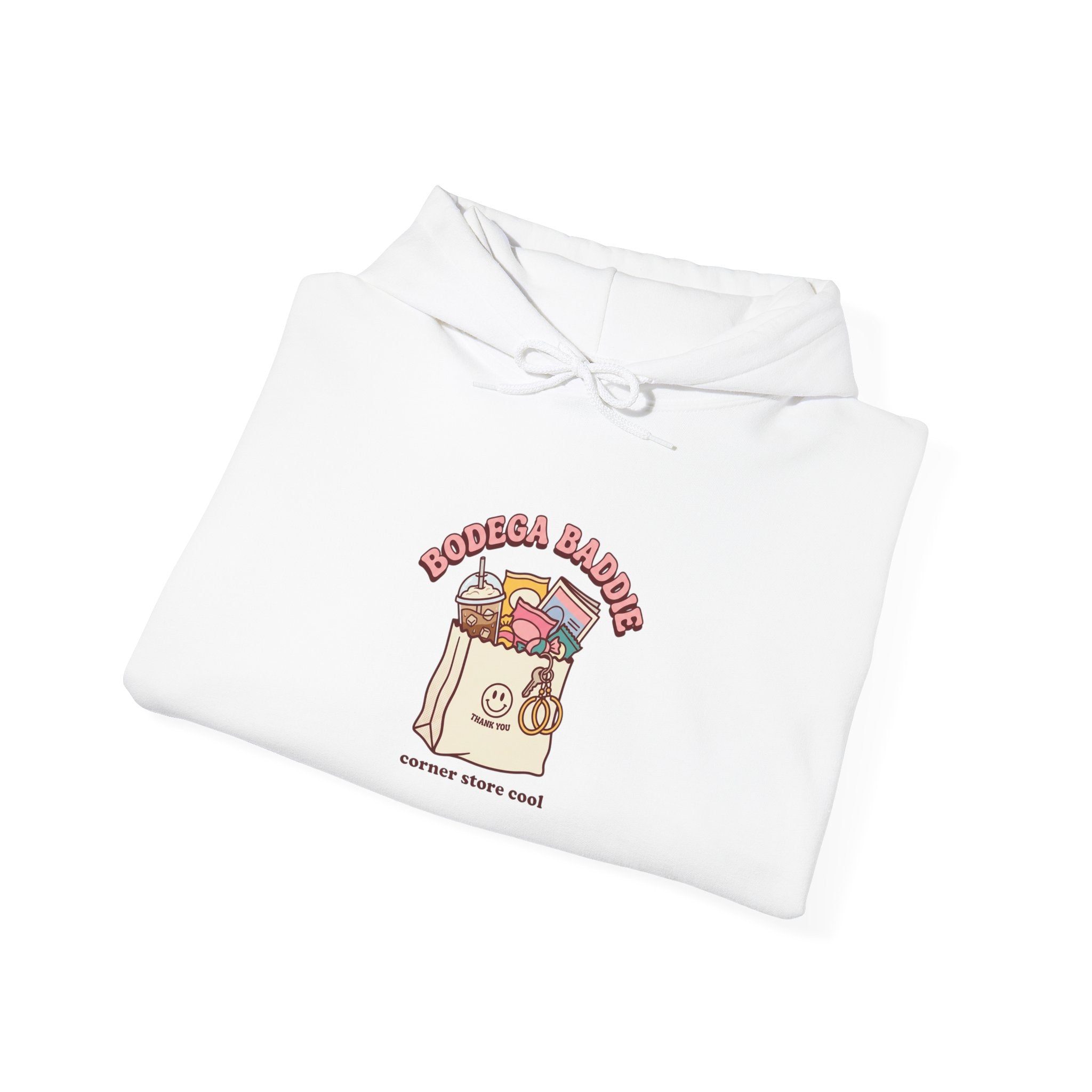 Bodega Bag Hoodie | NYC bodega, Spanglish Y2K deli sign, cherries