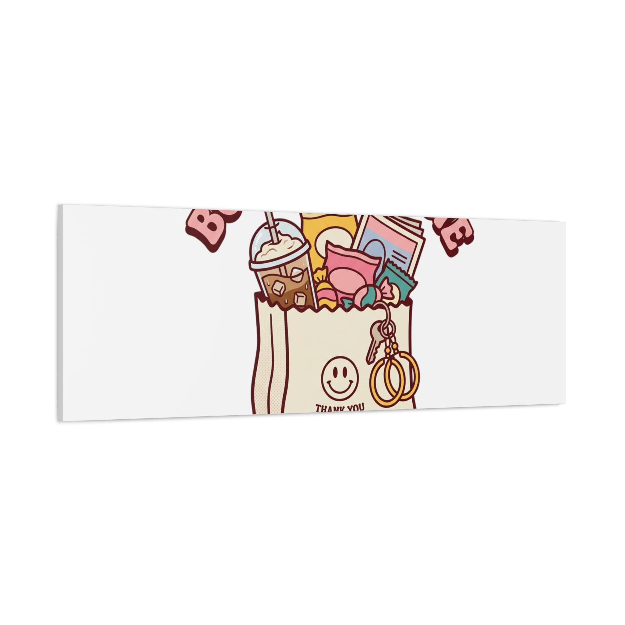 Bodega Baddie Canvas, Stretched | Corner Store Cool, NYC Y2K Vibe