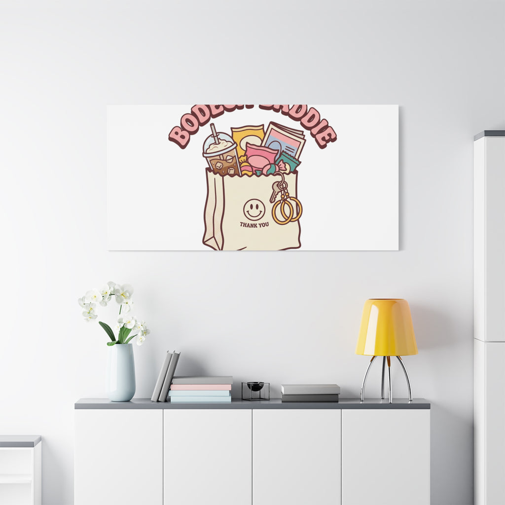 Bodega Baddie Canvas, Stretched | Corner Store Cool, NYC Y2K Vibe