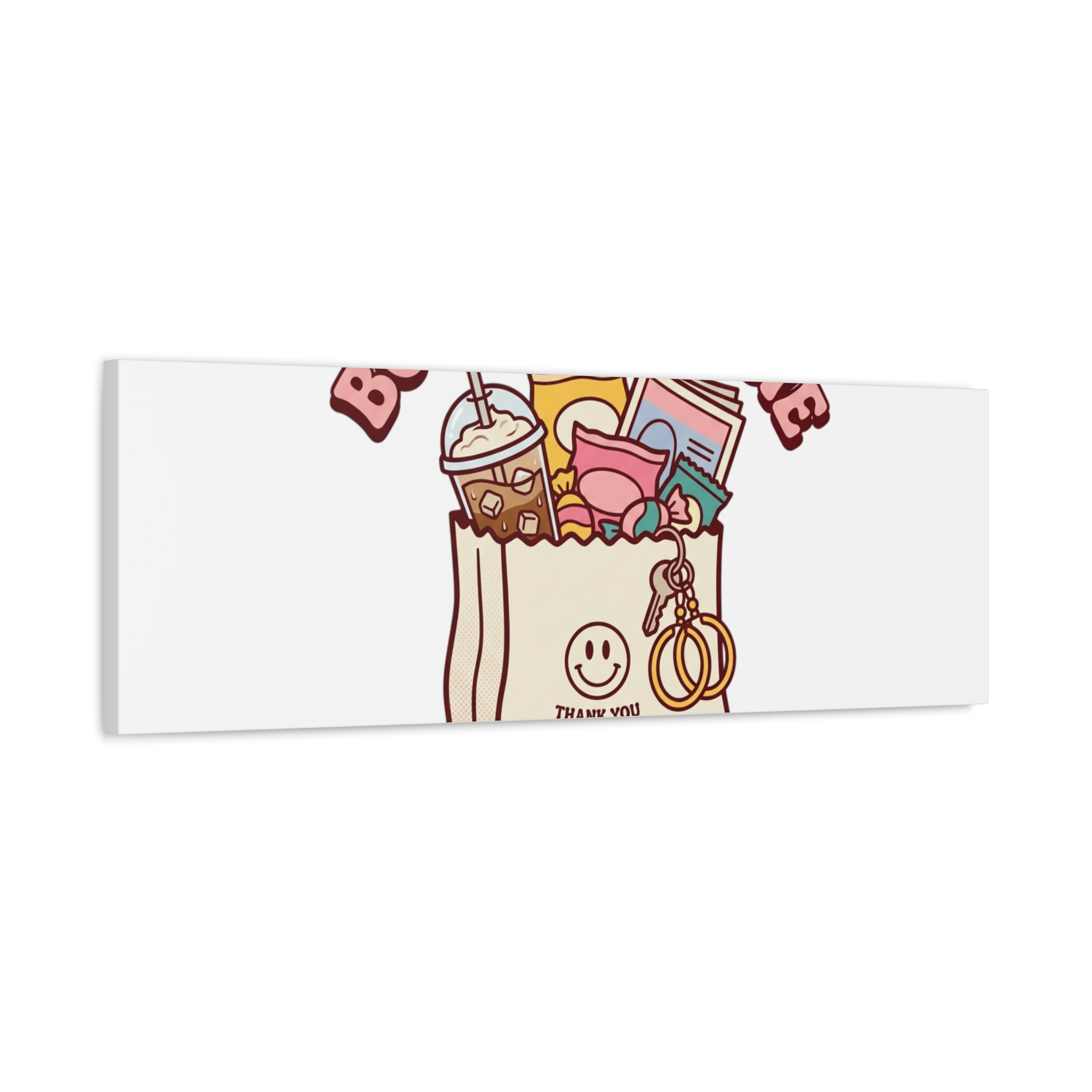 Bodega Baddie Canvas, Stretched | Corner Store Cool, NYC Y2K Vibe