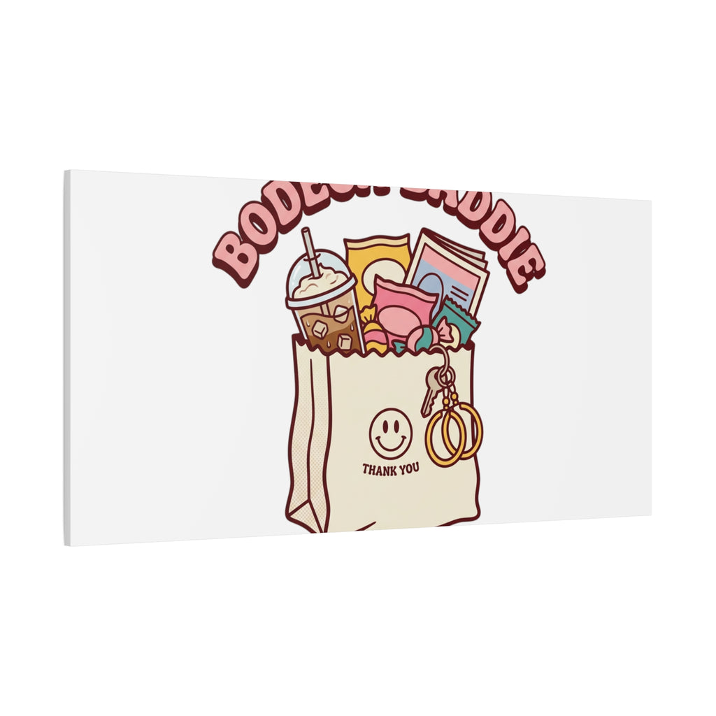 Bodega Baddie Canvas, Stretched | Corner Store Cool, NYC Y2K Vibe