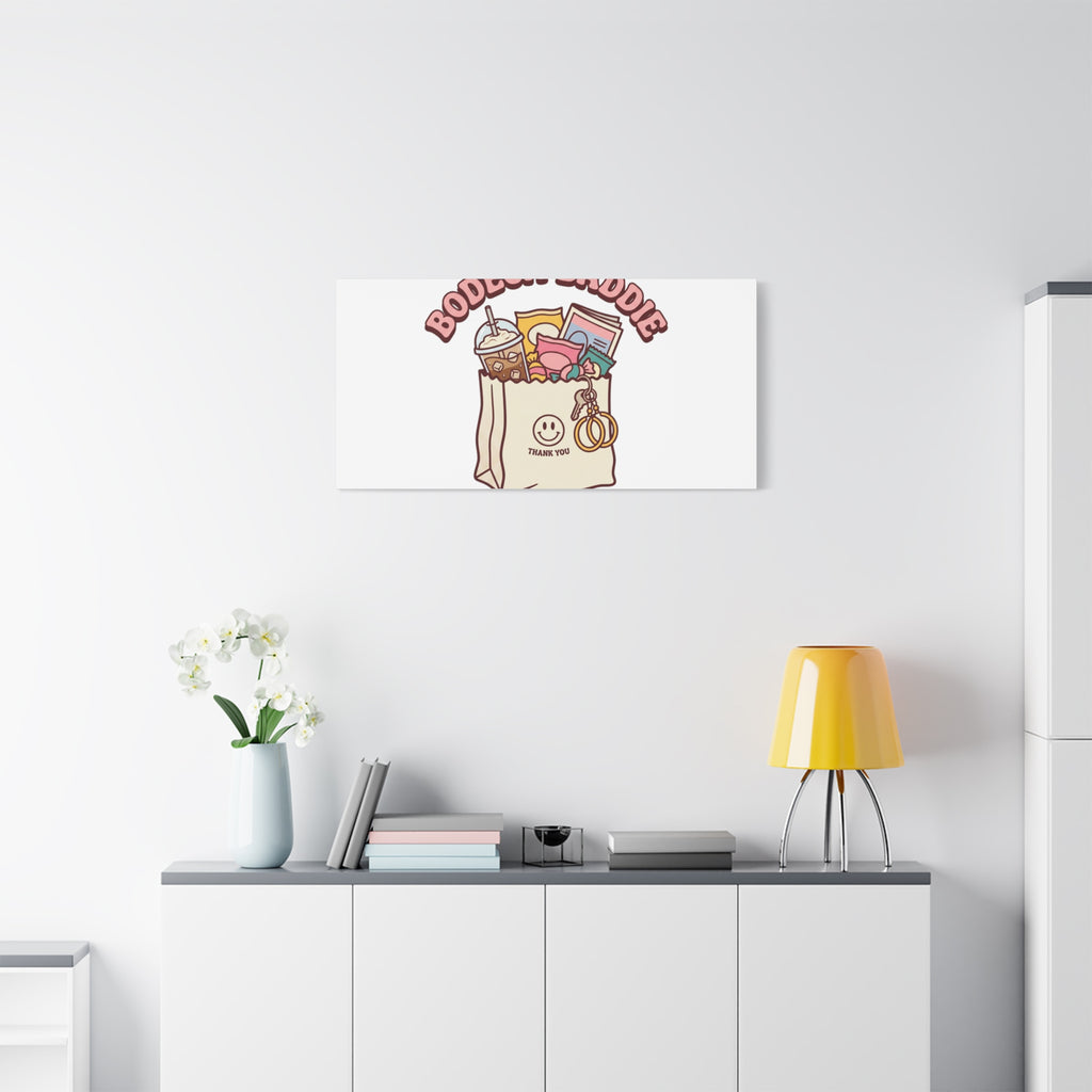 Bodega Baddie Canvas, Stretched | Corner Store Cool, NYC Y2K Vibe