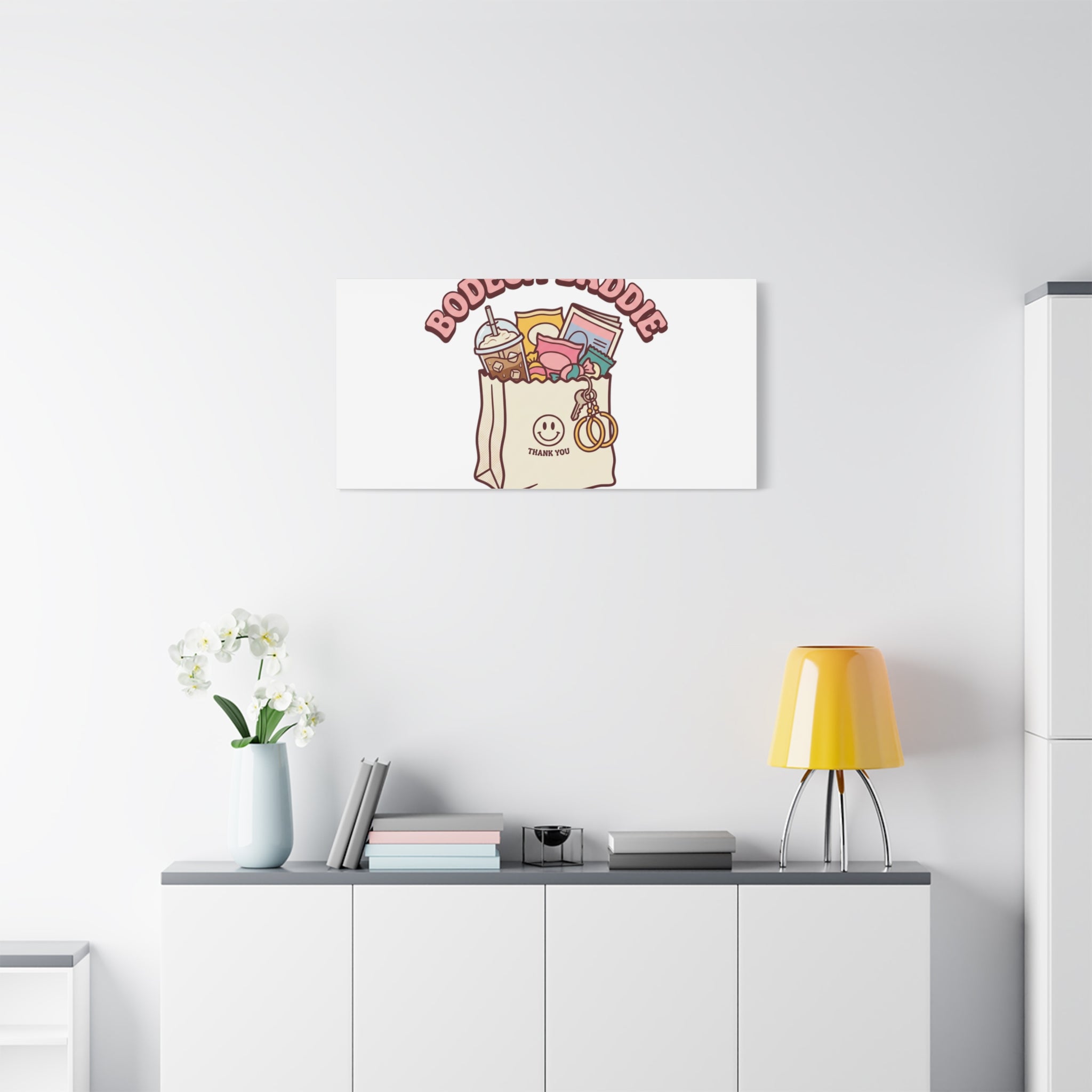 Bodega Baddie Canvas, Stretched | Corner Store Cool, NYC Y2K Vibe