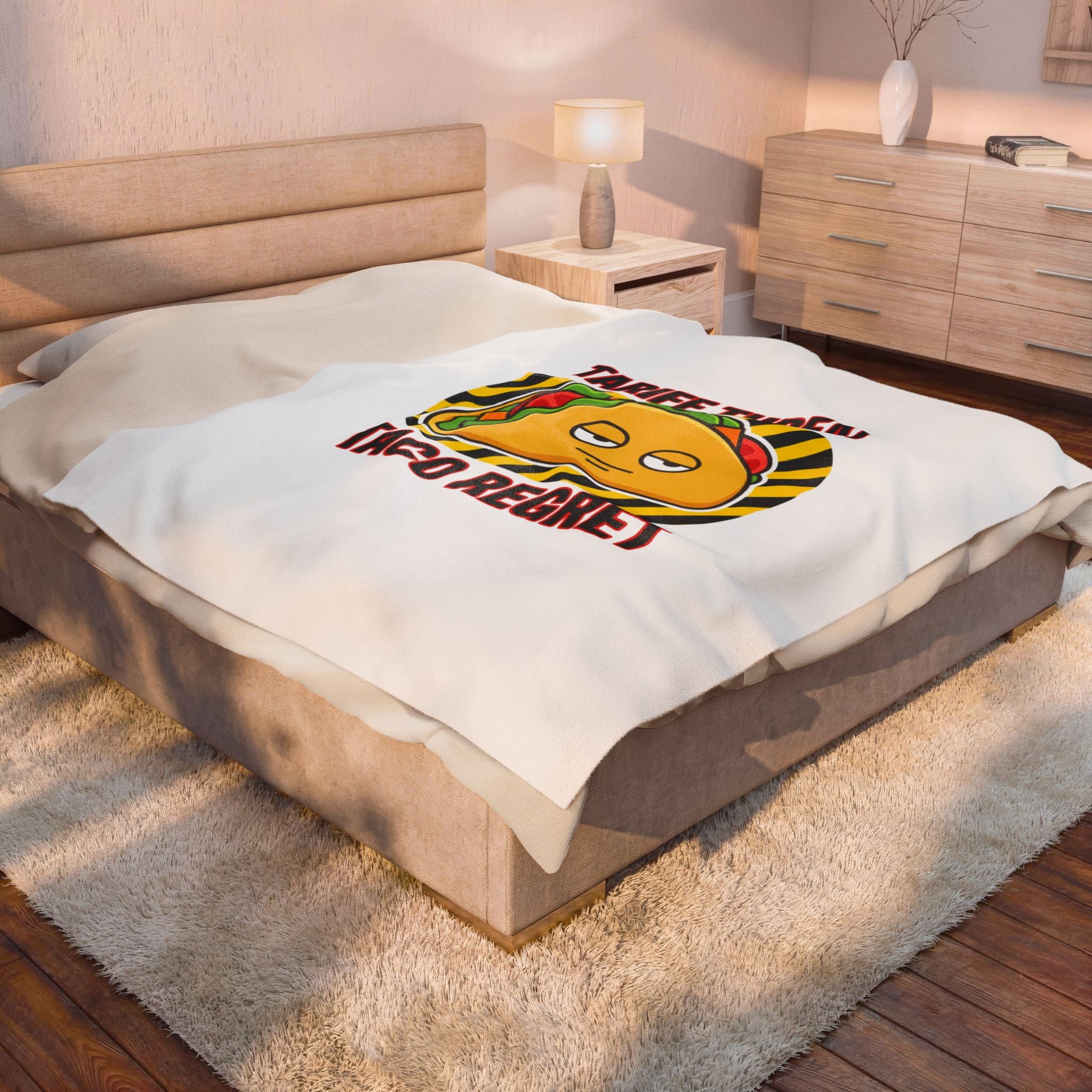 Tariff Threat Taco Regret Blanket