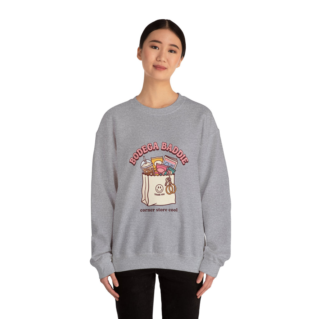 Bodega Baddie Sweatshirt | NYC corner store cool, Y2K cherries