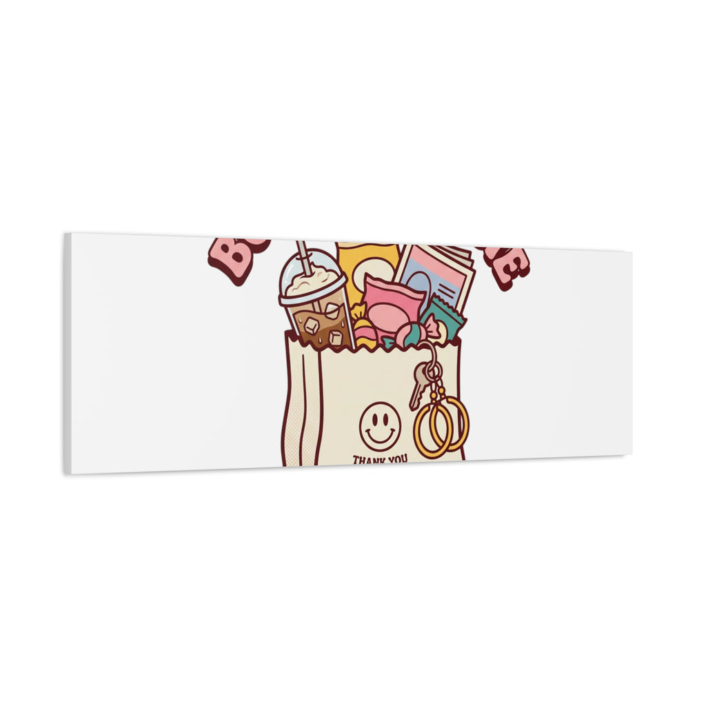 Bodega Baddie Canvas, Stretched | Corner Store Cool, NYC Y2K Vibe