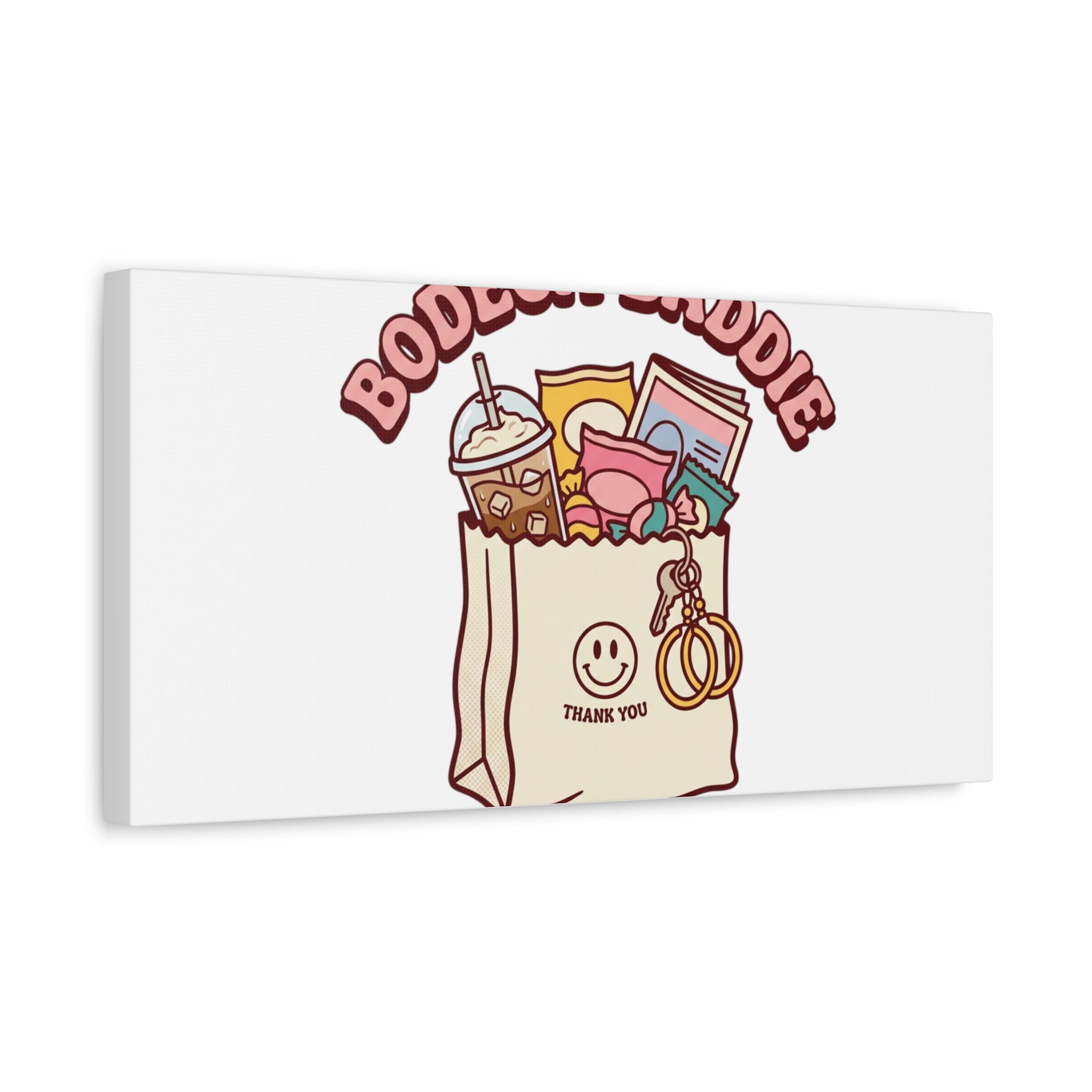 Bodega Baddie Canvas, Stretched | Corner Store Cool, NYC Y2K Vibe