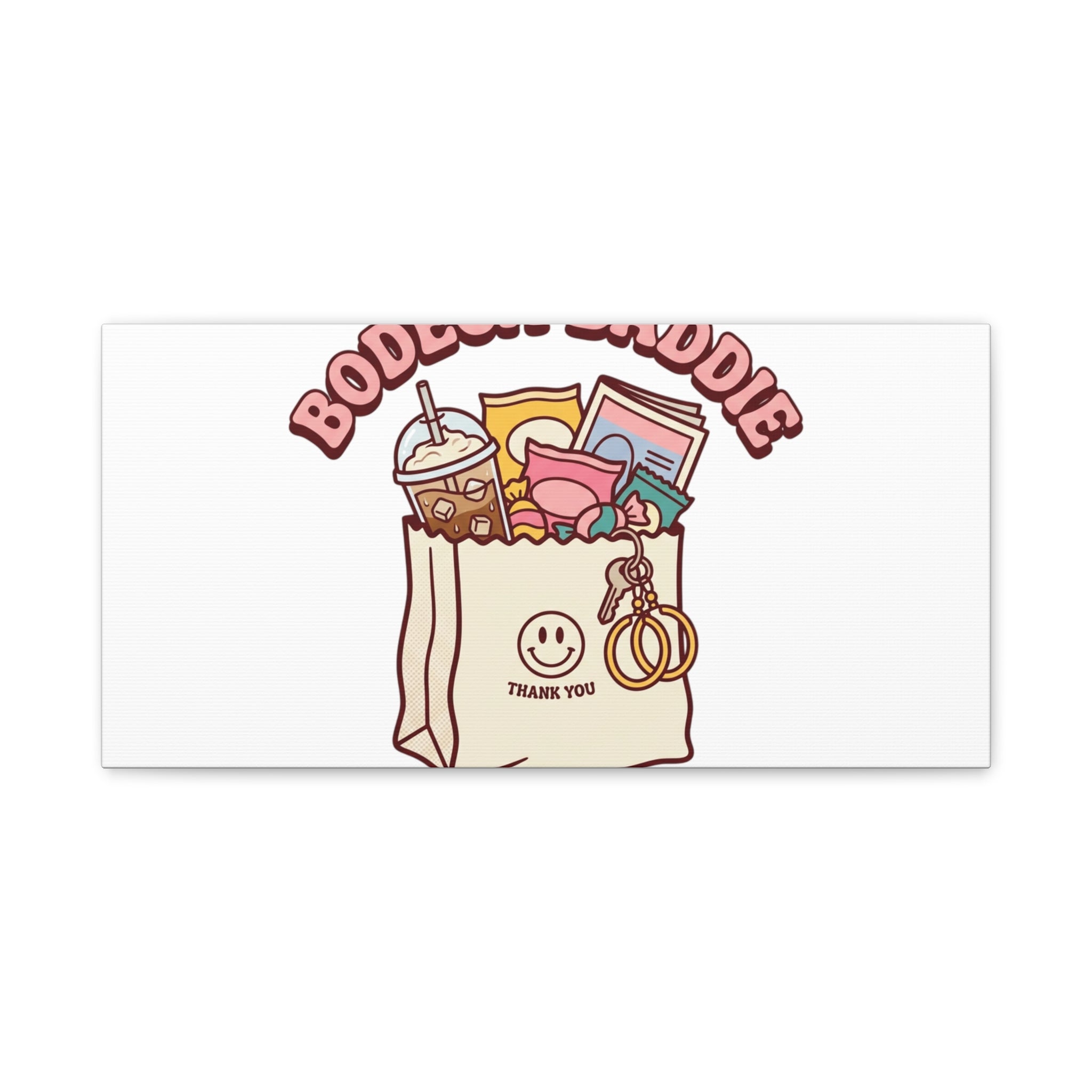 Bodega Baddie Canvas, Stretched | Corner Store Cool, NYC Y2K Vibe