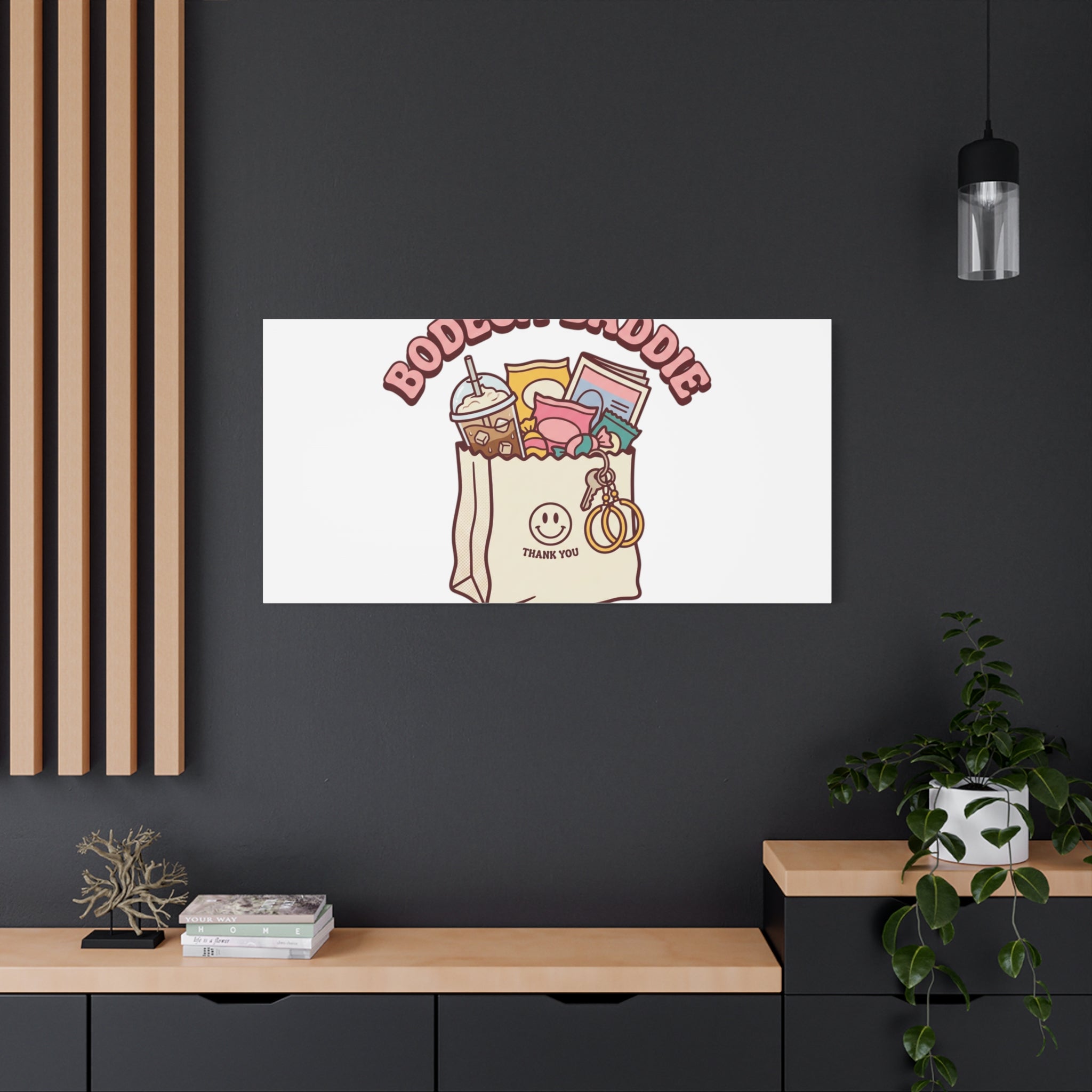 Bodega Baddie Canvas, Stretched | Corner Store Cool, NYC Y2K Vibe