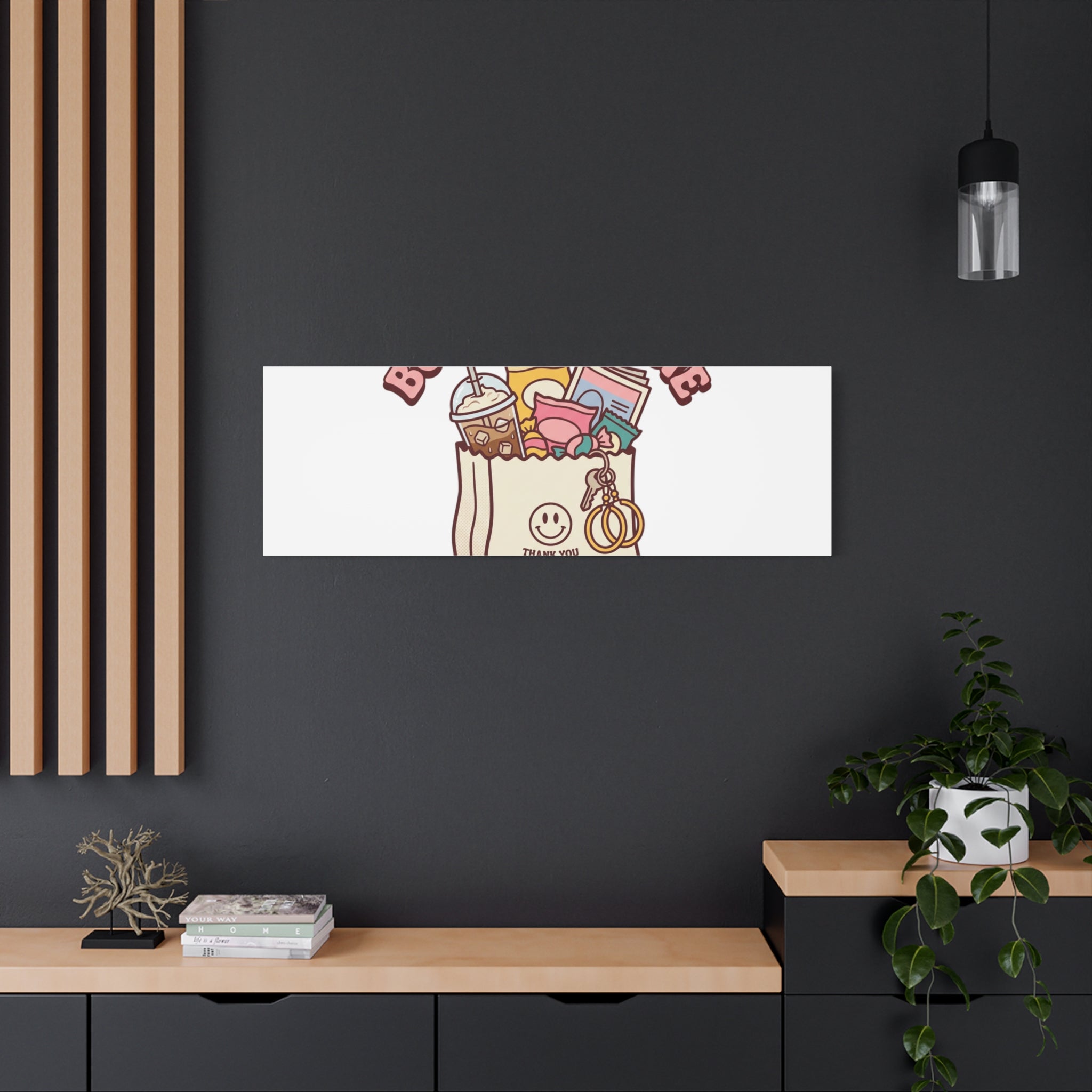 Bodega Baddie Canvas, Stretched | Corner Store Cool, NYC Y2K Vibe