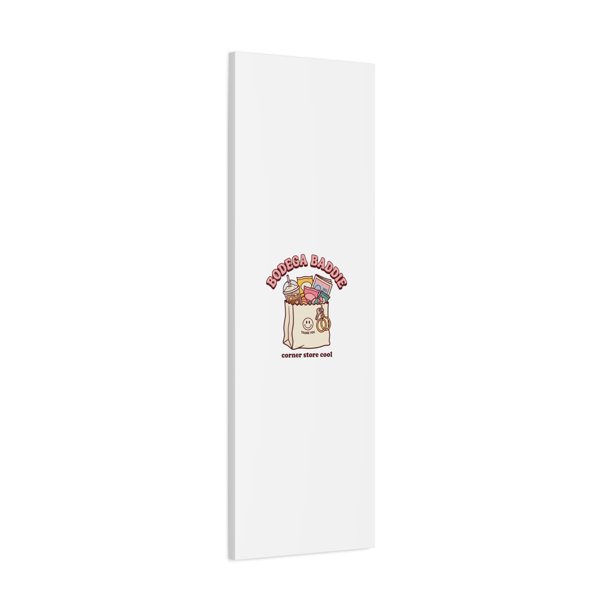 Bodega Baddie Canvas, Stretched | Corner Store Cool, NYC Y2K Vibe