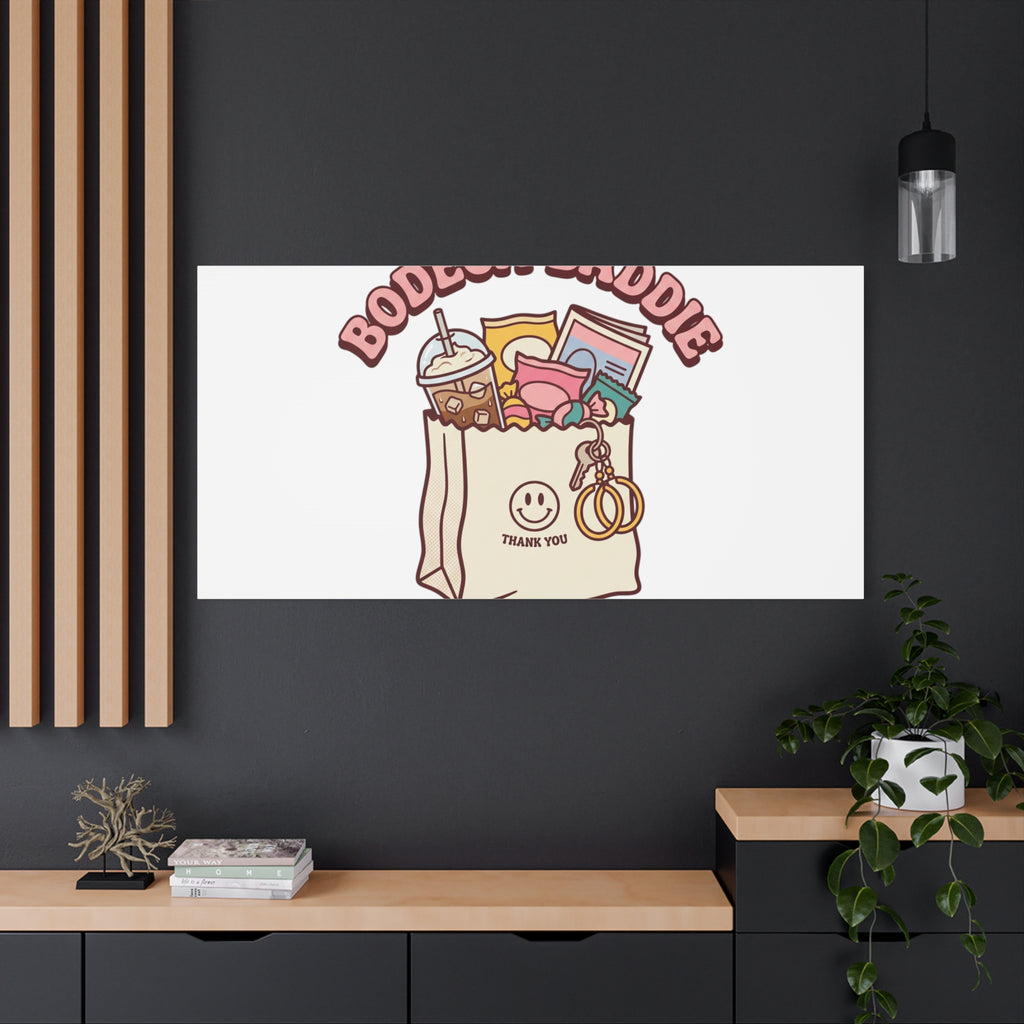 Bodega Baddie Canvas, Stretched | Corner Store Cool, NYC Y2K Vibe