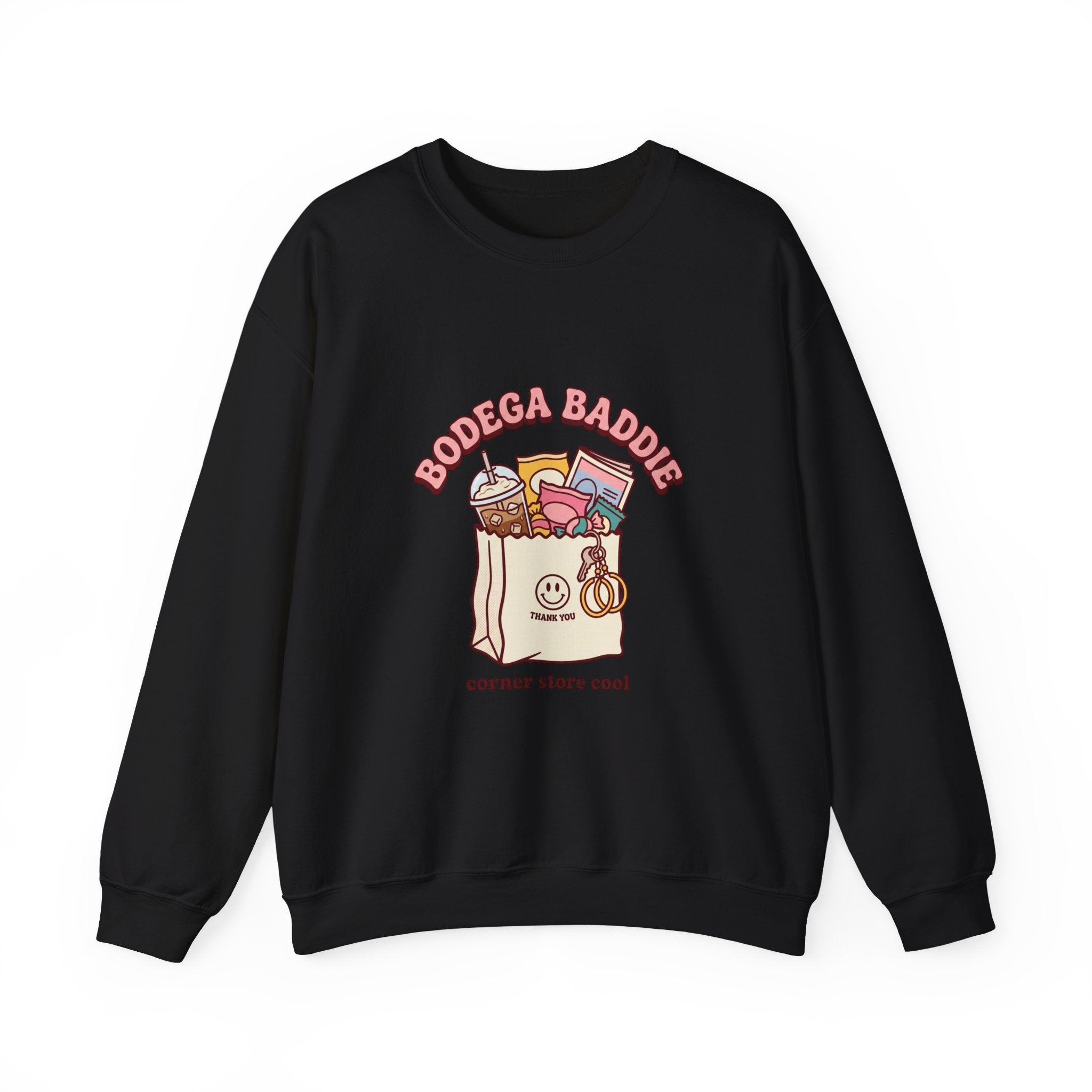 Bodega Baddie Sweatshirt | NYC corner store cool, Y2K cherries
