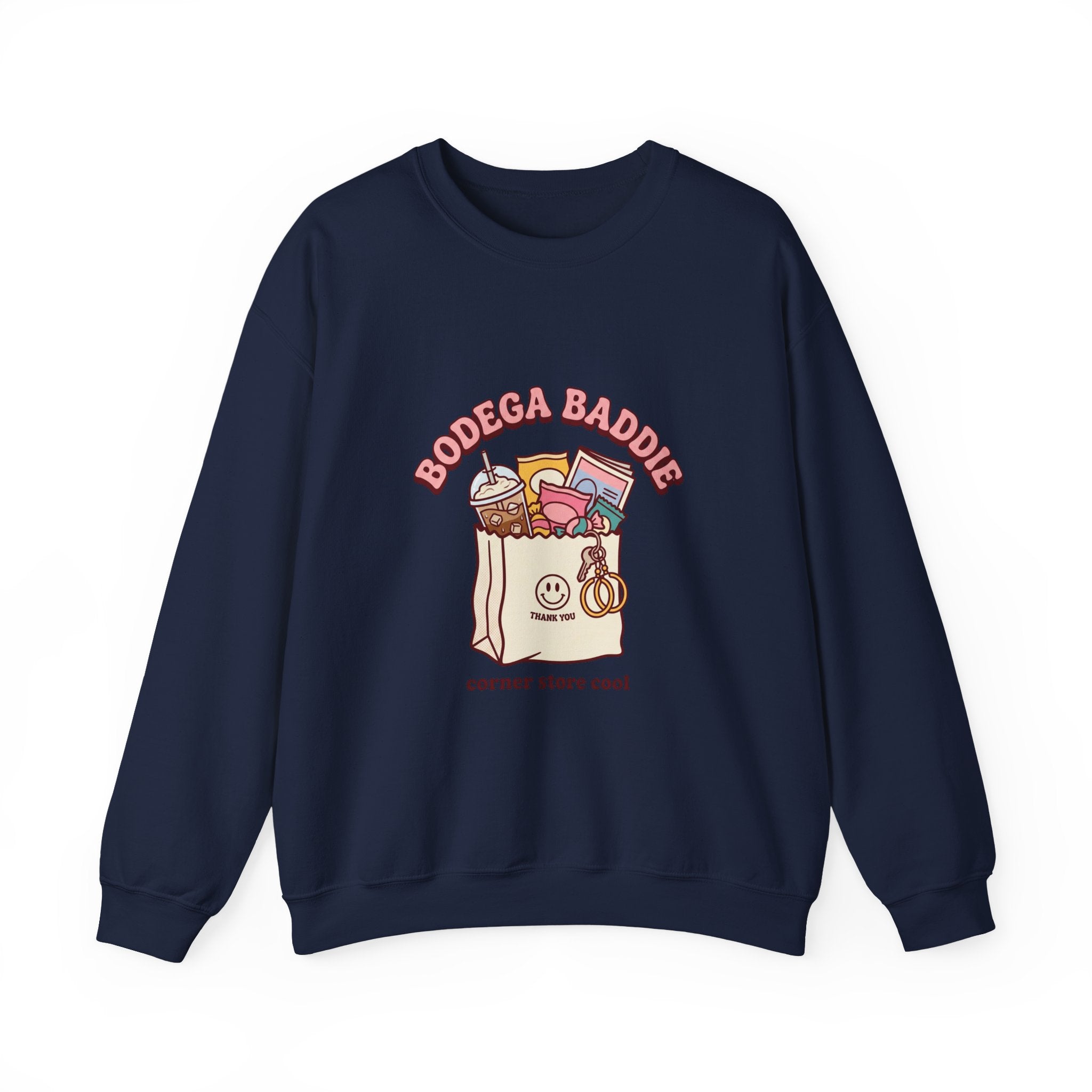 Bodega Baddie Sweatshirt | NYC corner store cool, Y2K cherries