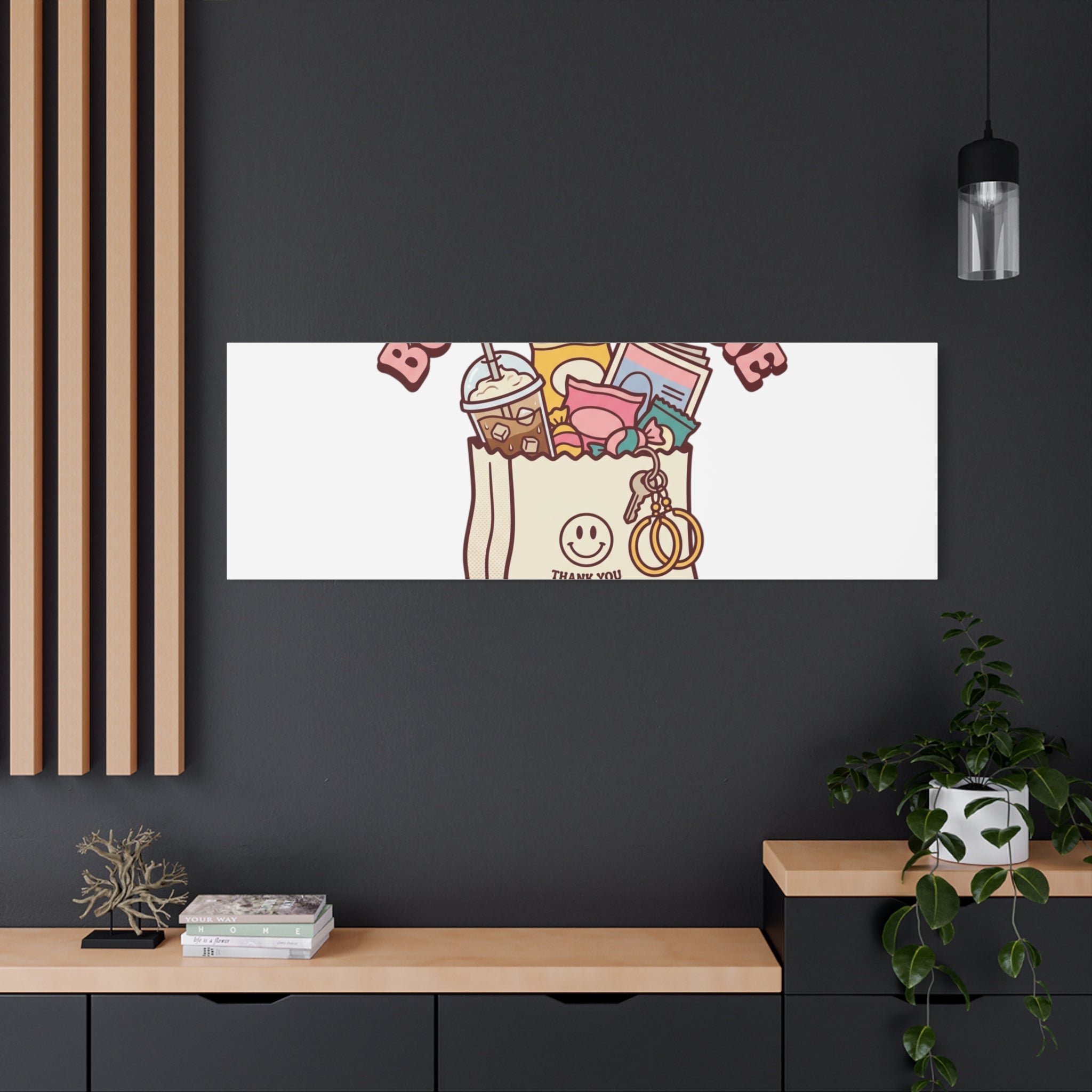 Bodega Baddie Canvas, Stretched | Corner Store Cool, NYC Y2K Vibe