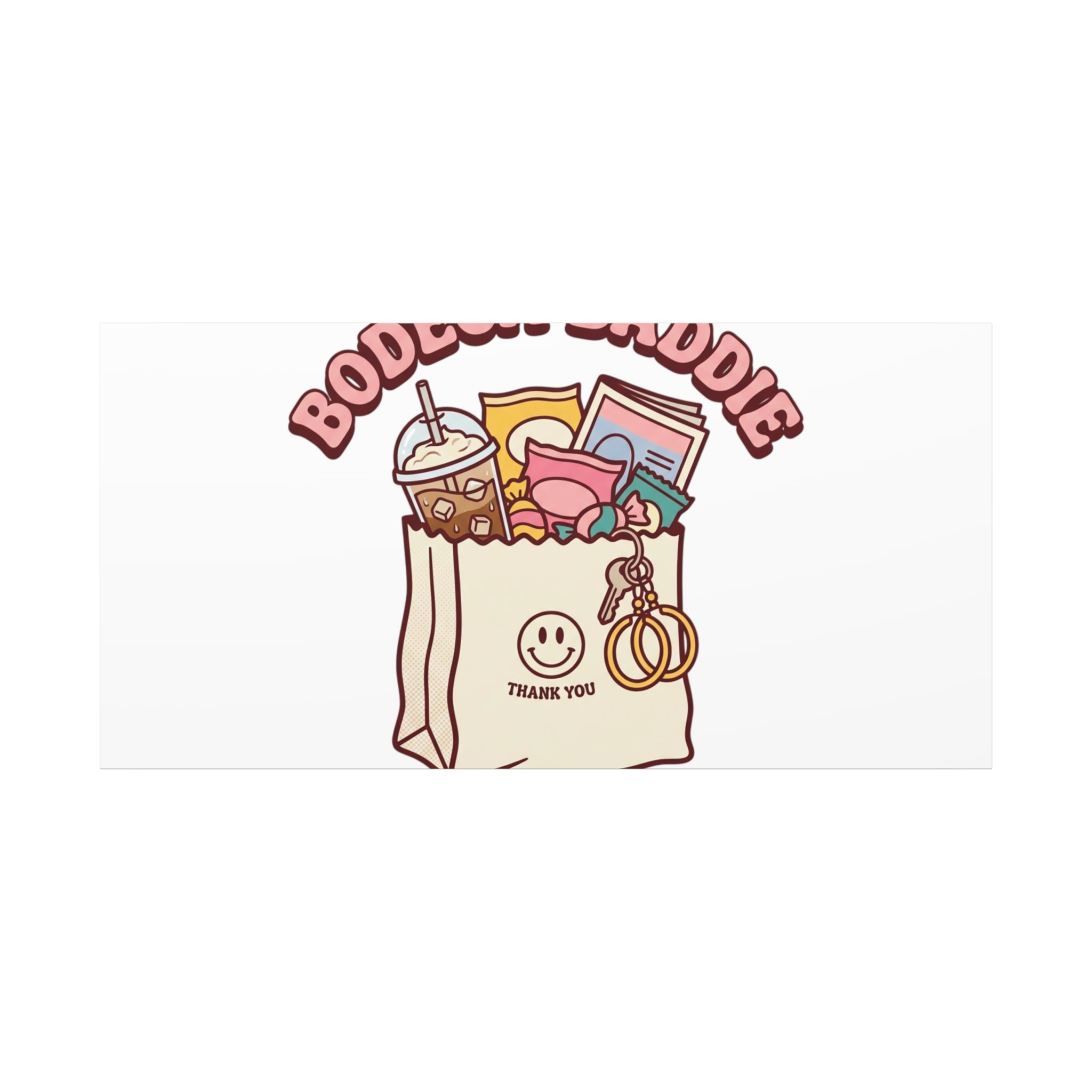 Bodega Baddie Canvas, Stretched | Corner Store Cool, NYC Y2K Vibe