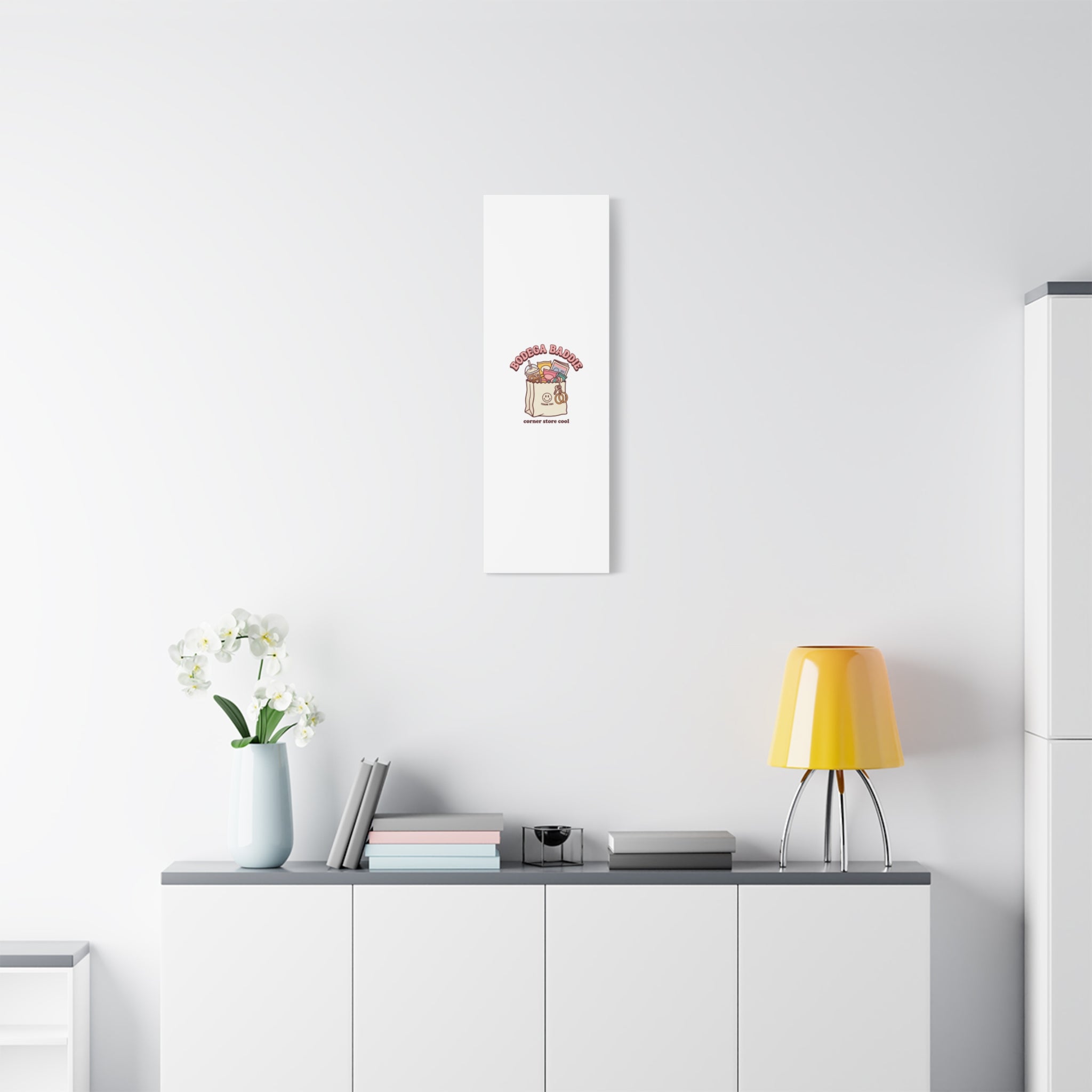 Bodega Baddie Canvas, Stretched | Corner Store Cool, NYC Y2K Vibe