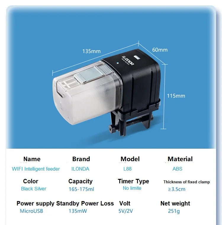 Fishin Automatic Feeding Device