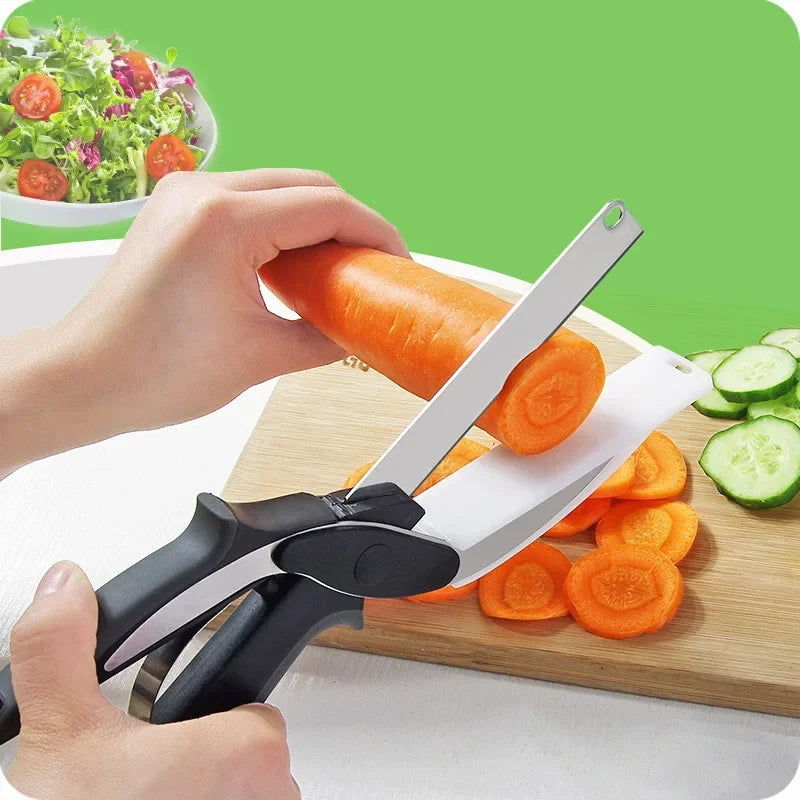 Kitchen Scissors 2 In 1 Cutting