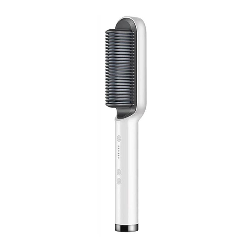 2-in-1 USB Cordless Straightening Brush